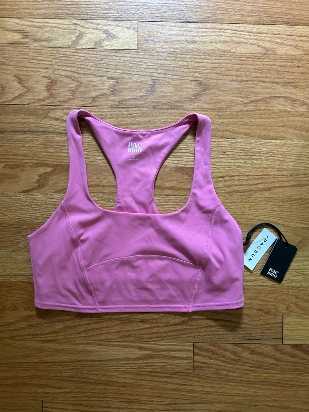 PacSun PAC 1980 Pink Sports Bra Large